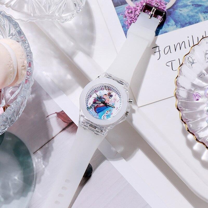 Relógio Infantil Menina Princesa Frozen