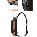 Mochila Sling Floreal - Antifurto + BRINDE [FRETE GRÁTIS HOJE]