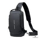 Mochila Sling Floreal - Antifurto + BRINDE [FRETE GRÁTIS HOJE]