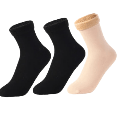 Meia Feminina Térmica 3Pcs