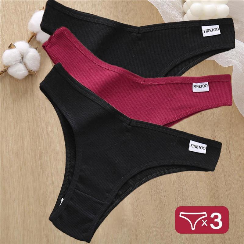 Calcinhas Tanga  Compre 2 Leve 3