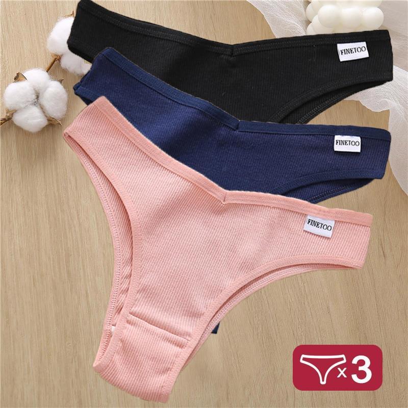 Calcinhas Tanga  Compre 2 Leve 3