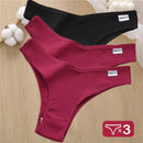 Calcinhas Tanga  Compre 2 Leve 3