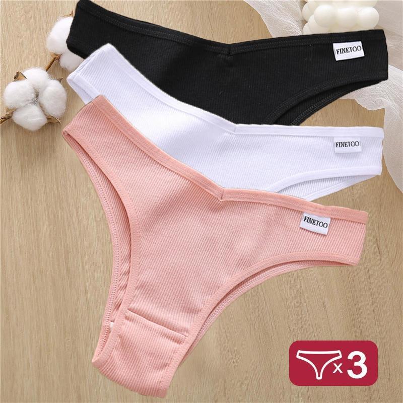 Calcinhas Tanga  Compre 2 Leve 3
