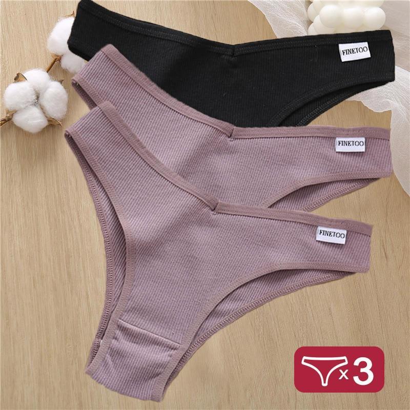 Calcinhas Tanga  Compre 2 Leve 3