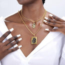 Colar Para Casal de Namorados HEART OF GOLD