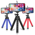 Mini tripé para celular polvo esponja flexível