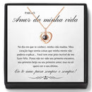 Colar Eu te Amo em 100 Idiomas -  Para o Amor da Minha Vida