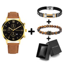Kit Relógio Masculino + 2 Pulseira