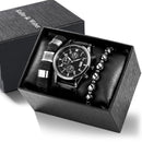 Kit Relógio Masculino + 2 Pulseira