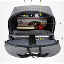 Oxford Bag - Mochila Grande Espaçosa c/ USB Resistente a Água Notebook 15.6' Polegadas