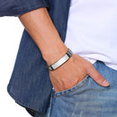 Pulseira Masculina Para O meu Amor - Seja Corajoso