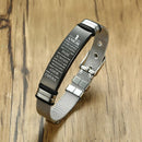 Pulseira Masculina Para O meu Amor - Seja Corajoso