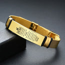 Pulseira Masculina Para O meu Filho - Seja Corajoso