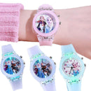 Relógio Infantil Menina Princesa Frozen